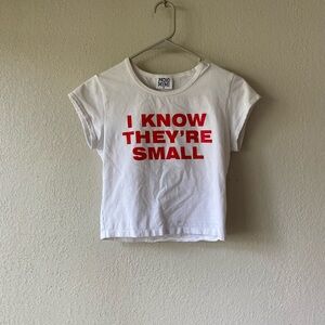 Babydoll Style Crop Top.